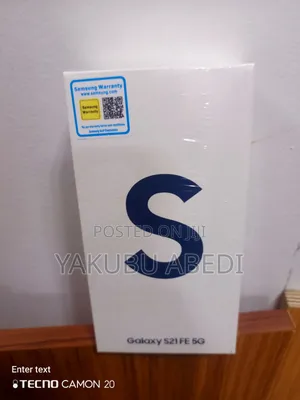 New Samsung Galaxy S21 FE 128 GB Black