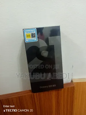 New Samsung Galaxy S21 5G 256 GB Black