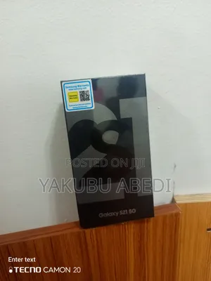 New Samsung Galaxy S21 5G 256 GB Black
