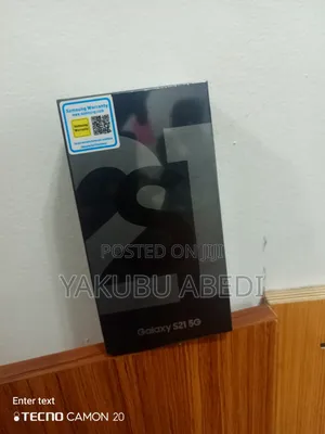 New Samsung Galaxy S21 5G 256 GB Black
