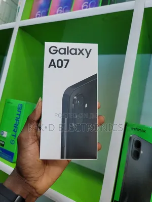 New Samsung Galaxy A07 4G 64 GB Black