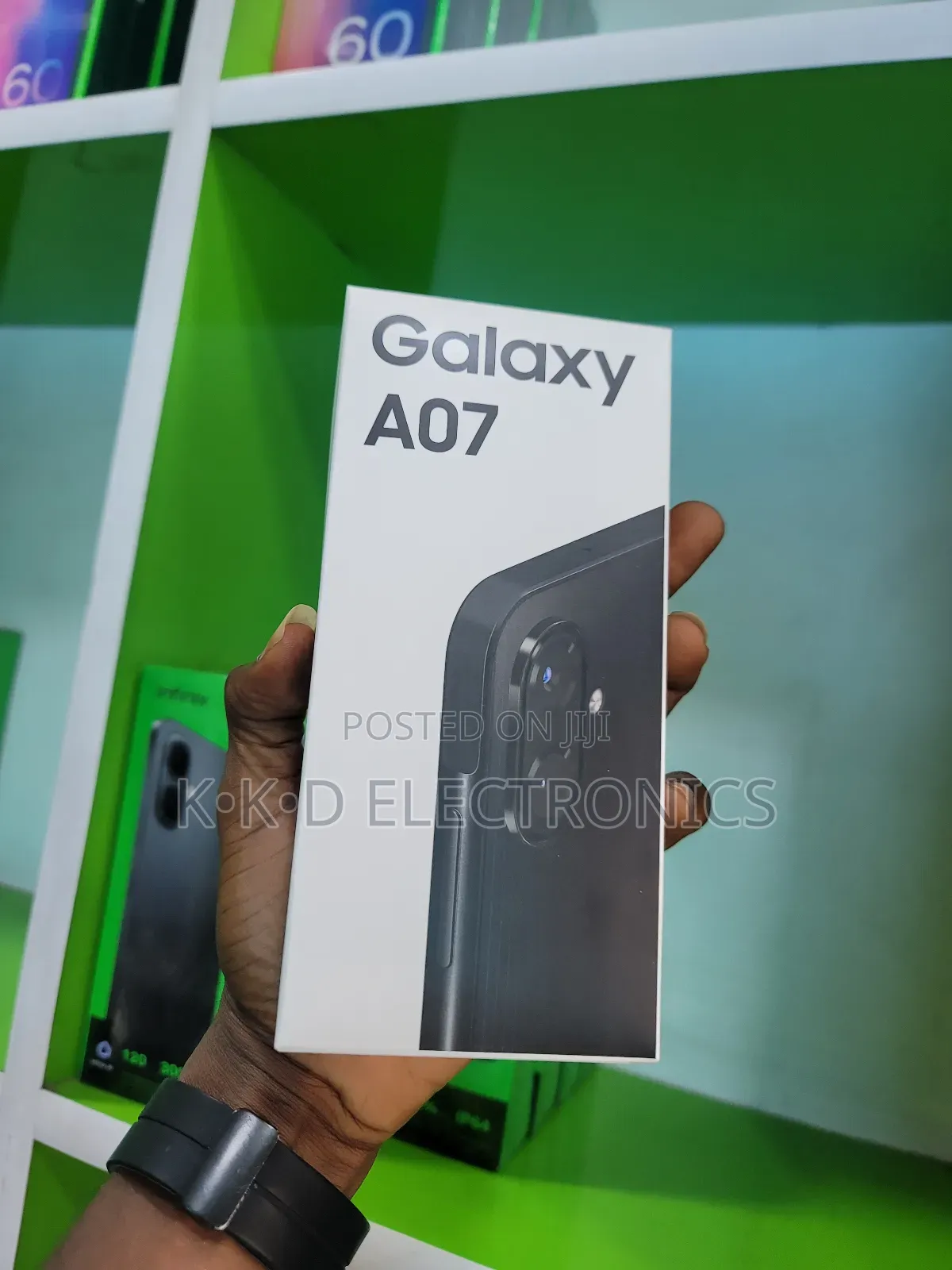 New Samsung Galaxy A07 4G 64 GB Black