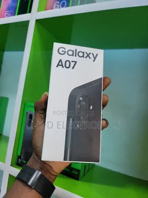 New Samsung Galaxy A07 4G 64 GB Black
