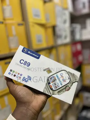 C89 5g Android Smart Watch With Sim Slot and Playstore (64gb)
