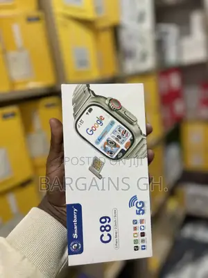 C89 5g Android Smart Watch With Sim Slot and Playstore (64gb)