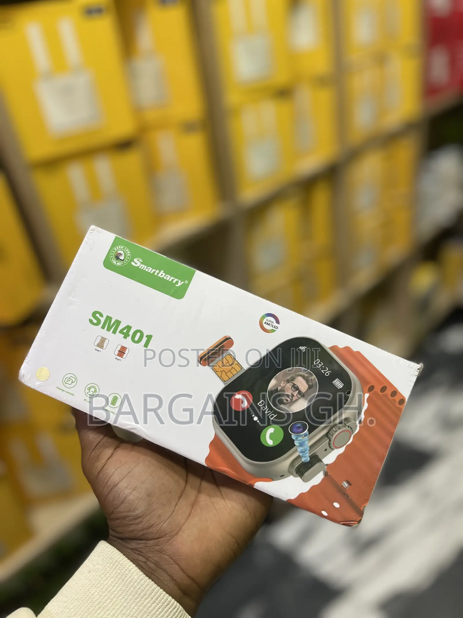 Smartberry Sm401 Smart Watch With Rotating Camera
