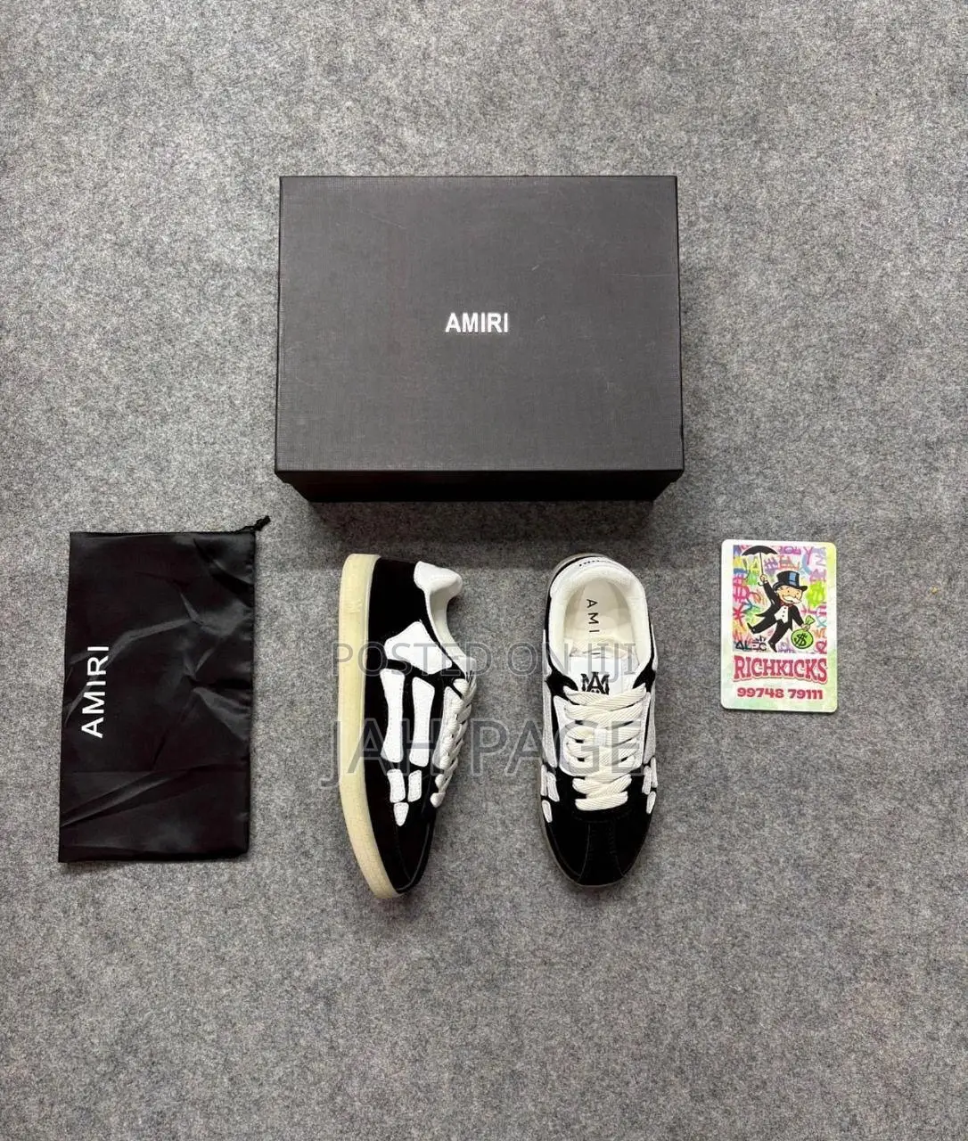 Amiri Pacific Bones Sneaker