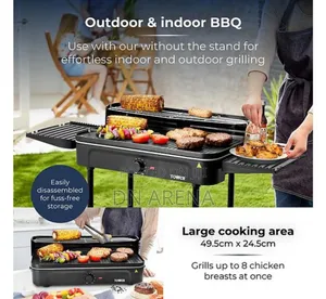 Tower Indoor/Outdoor Electric Grill Health Bbq.