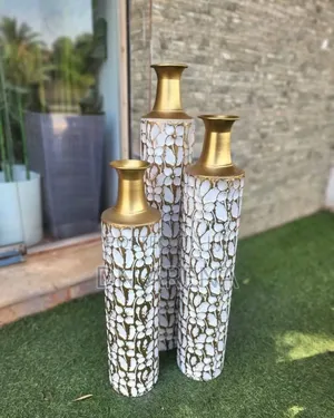 Natural Pampas Grass and Vases