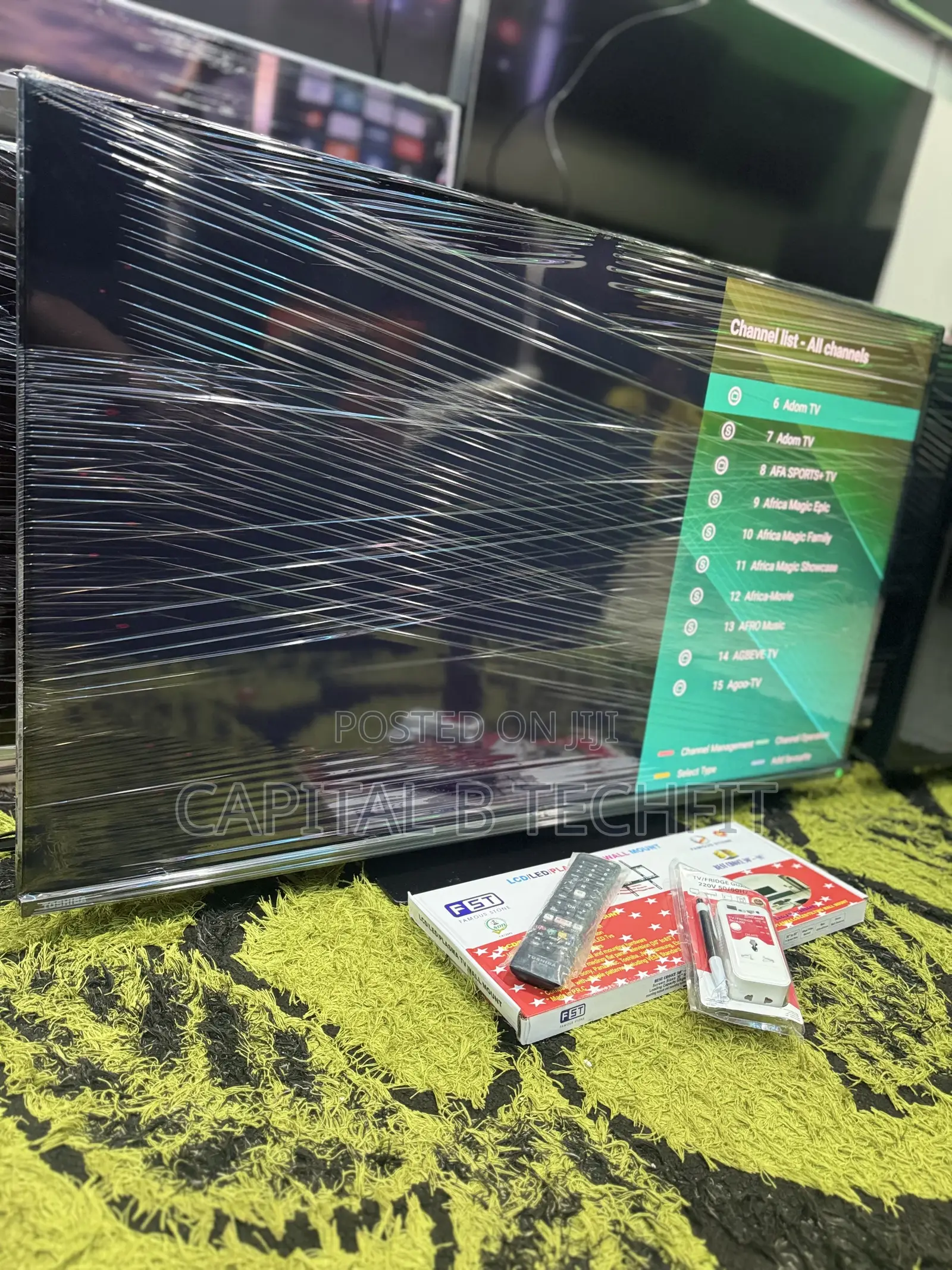 50inches Full Digital Satellite Android Toshiba Machine