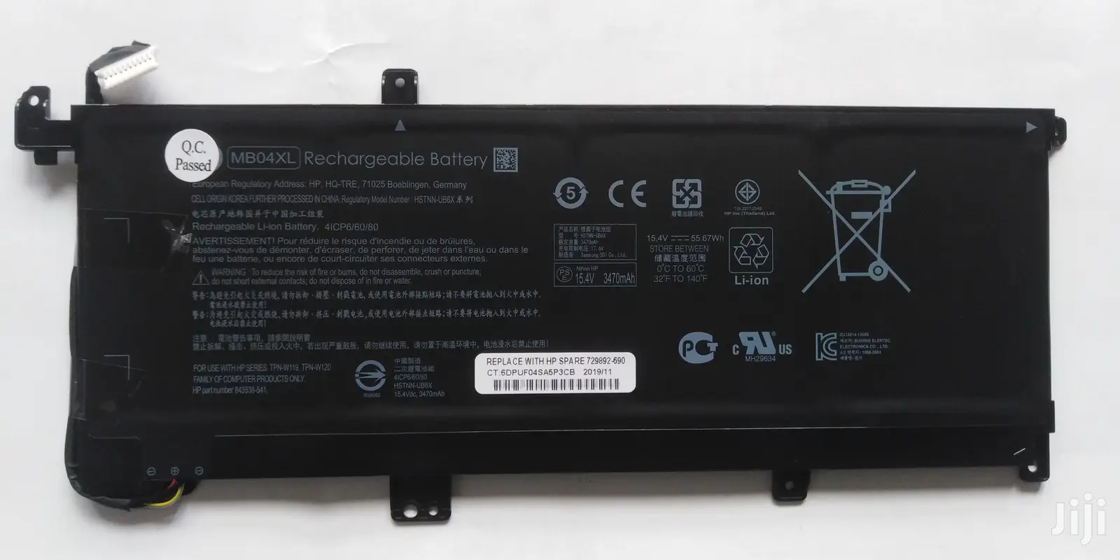 Original HP Laptop Mb04xl Battery for HP ENVY X360 M6