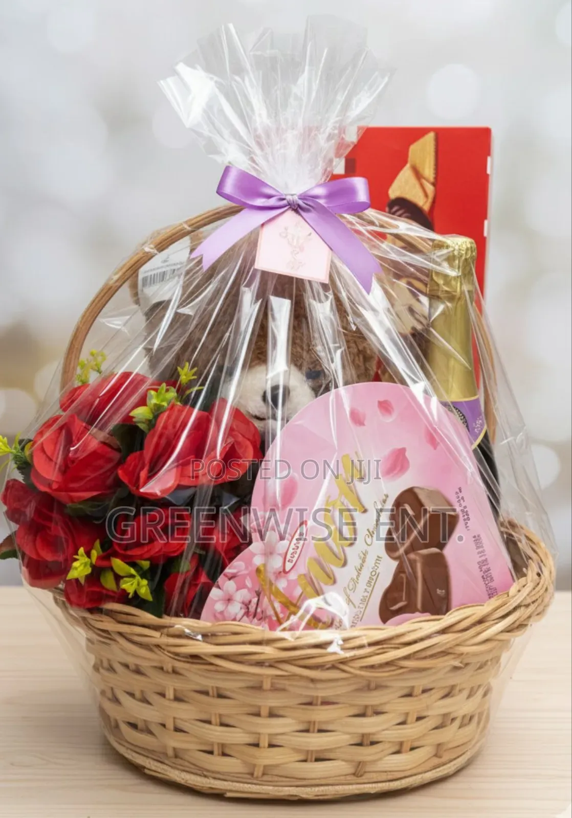 Sweetheart's Delight Gift Basket - Romantic & Thoughtful Gifts For Her
