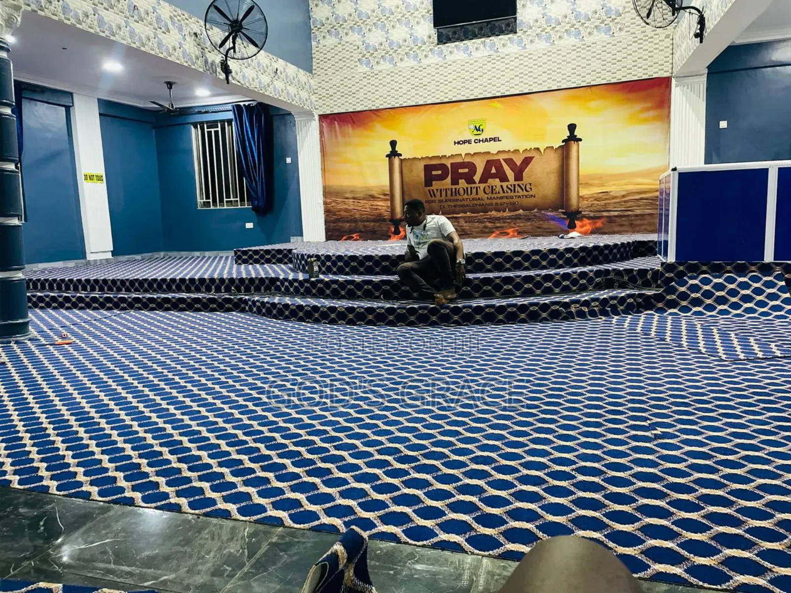 Woolen for Church Auditorium