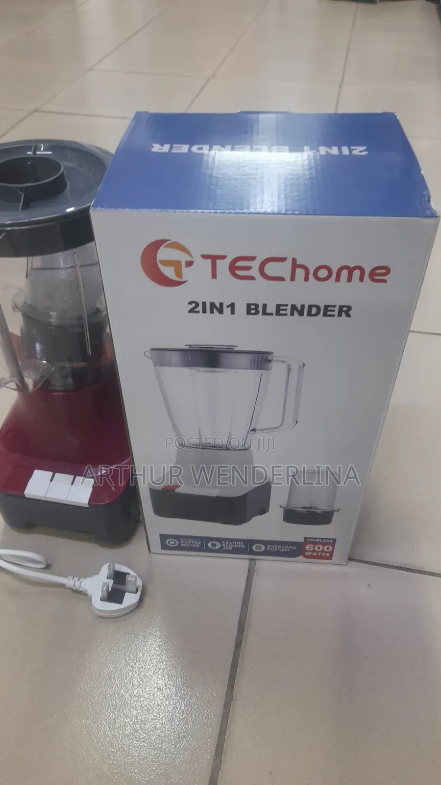 Tech Home 2 in 1 Blender