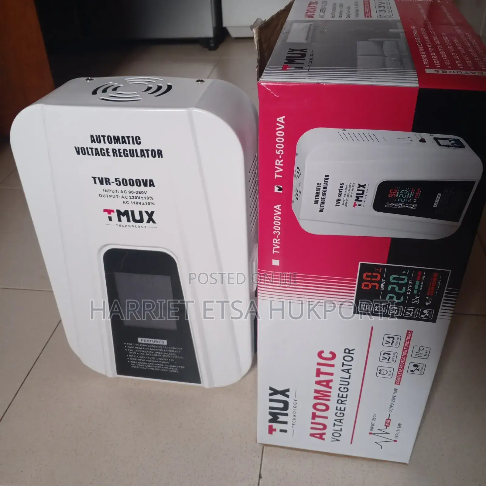 Brand New Wall Mounted 5000va Tmux Automatic Voltage Regulator