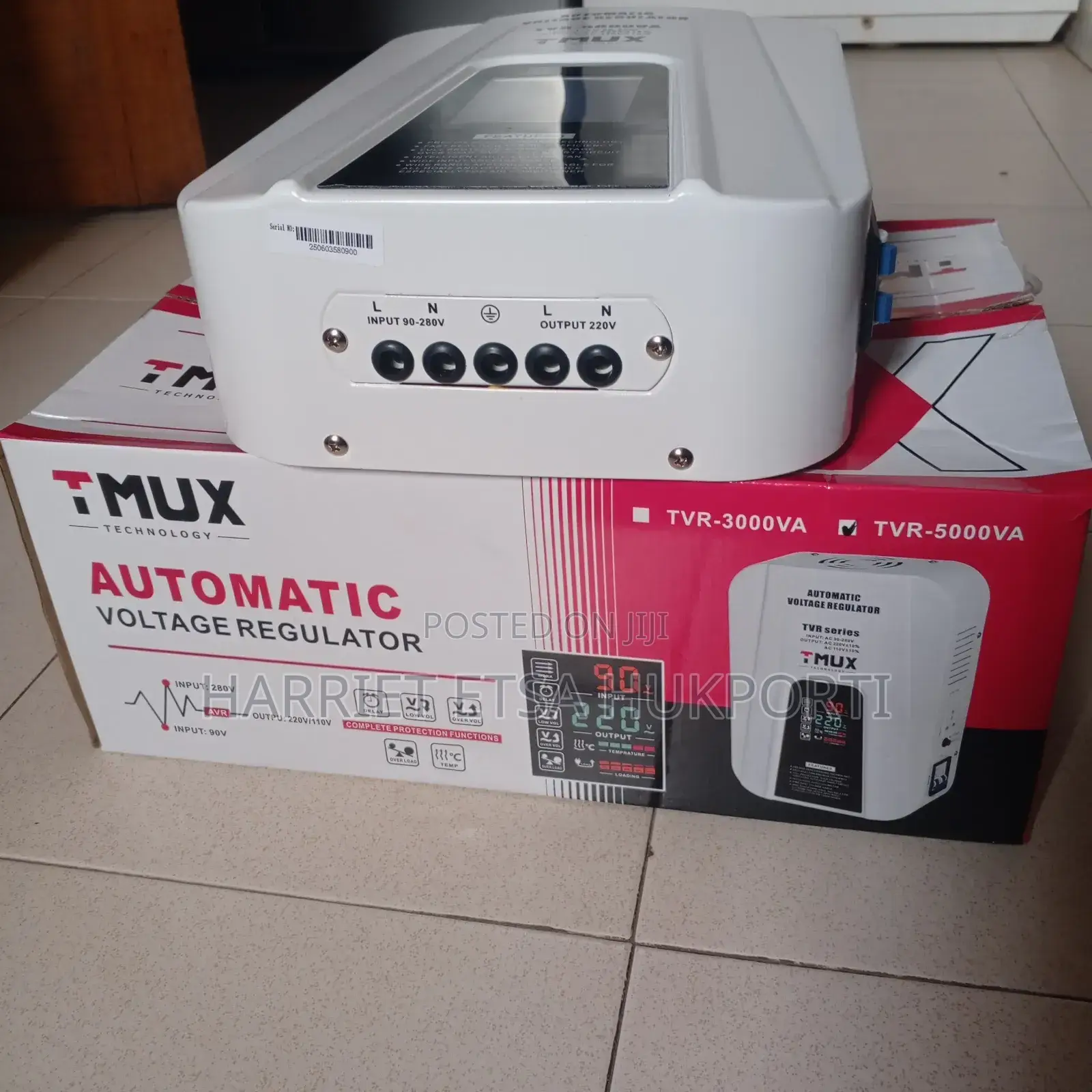 Brand New Wall Mounted 5000va Tmux Automatic Voltage Regulator