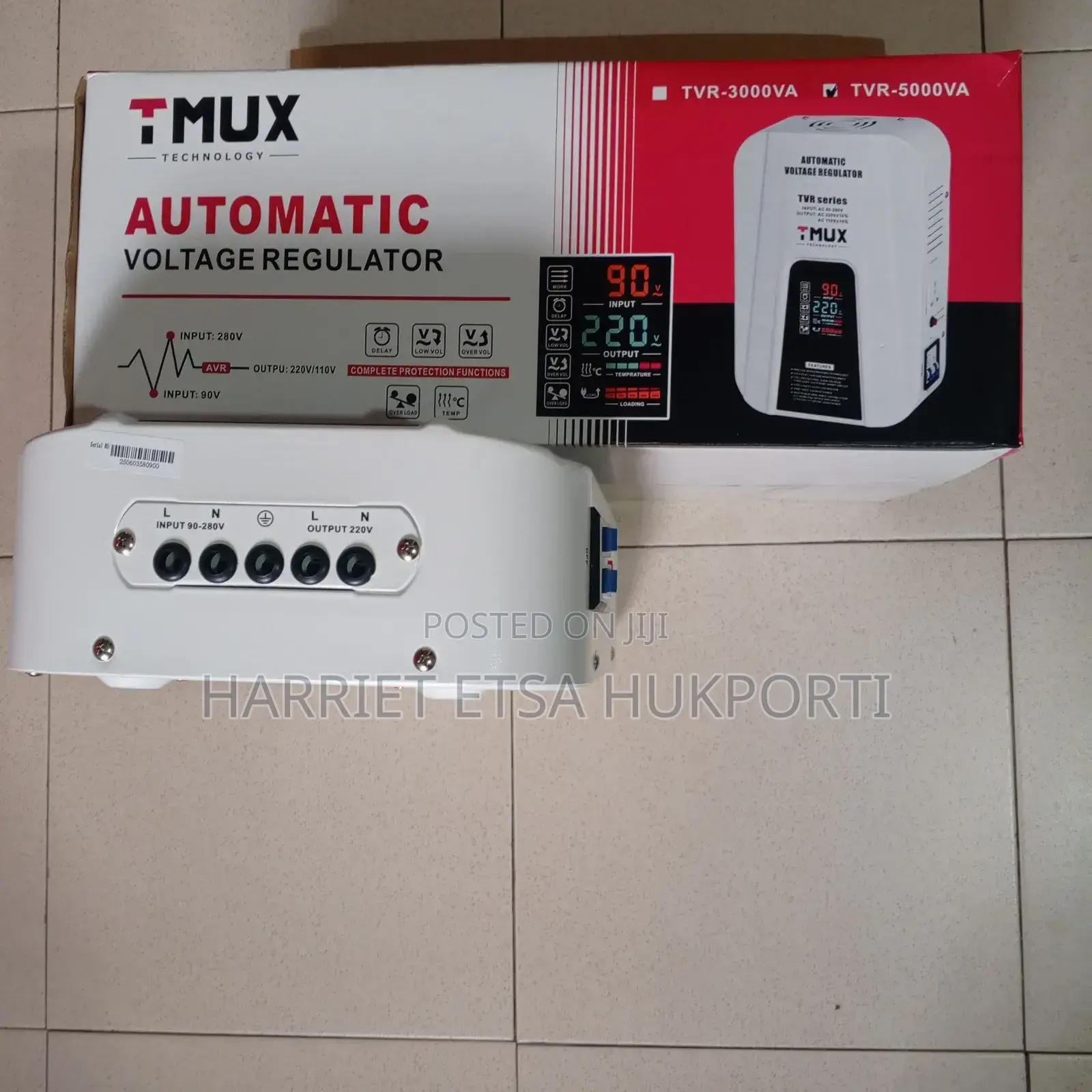 Brand New Wall Mounted 5000va Tmux Automatic Voltage Regulator