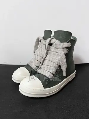 Rick Owen Jumbo Lace Hightop
