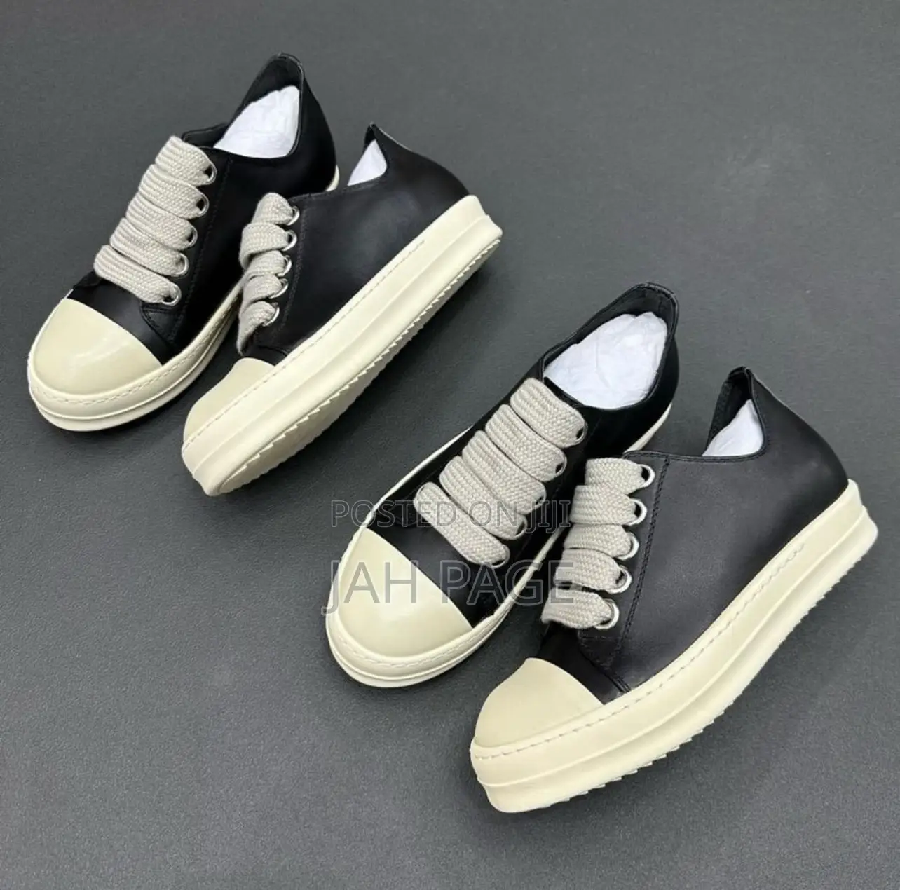 Rick Owen Jumbo Lace Low