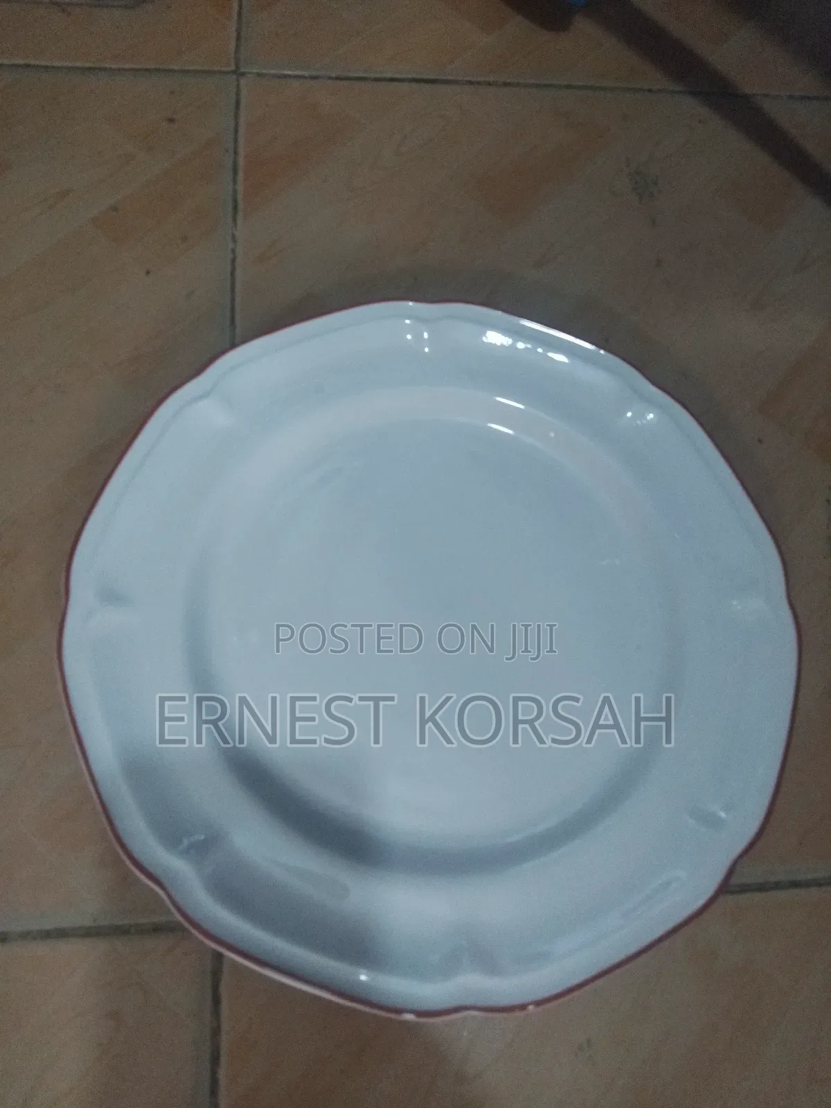Luxury Cereamic Plates ( 10.5")