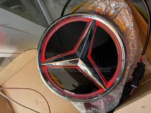 Benz Led Front Crown Red
