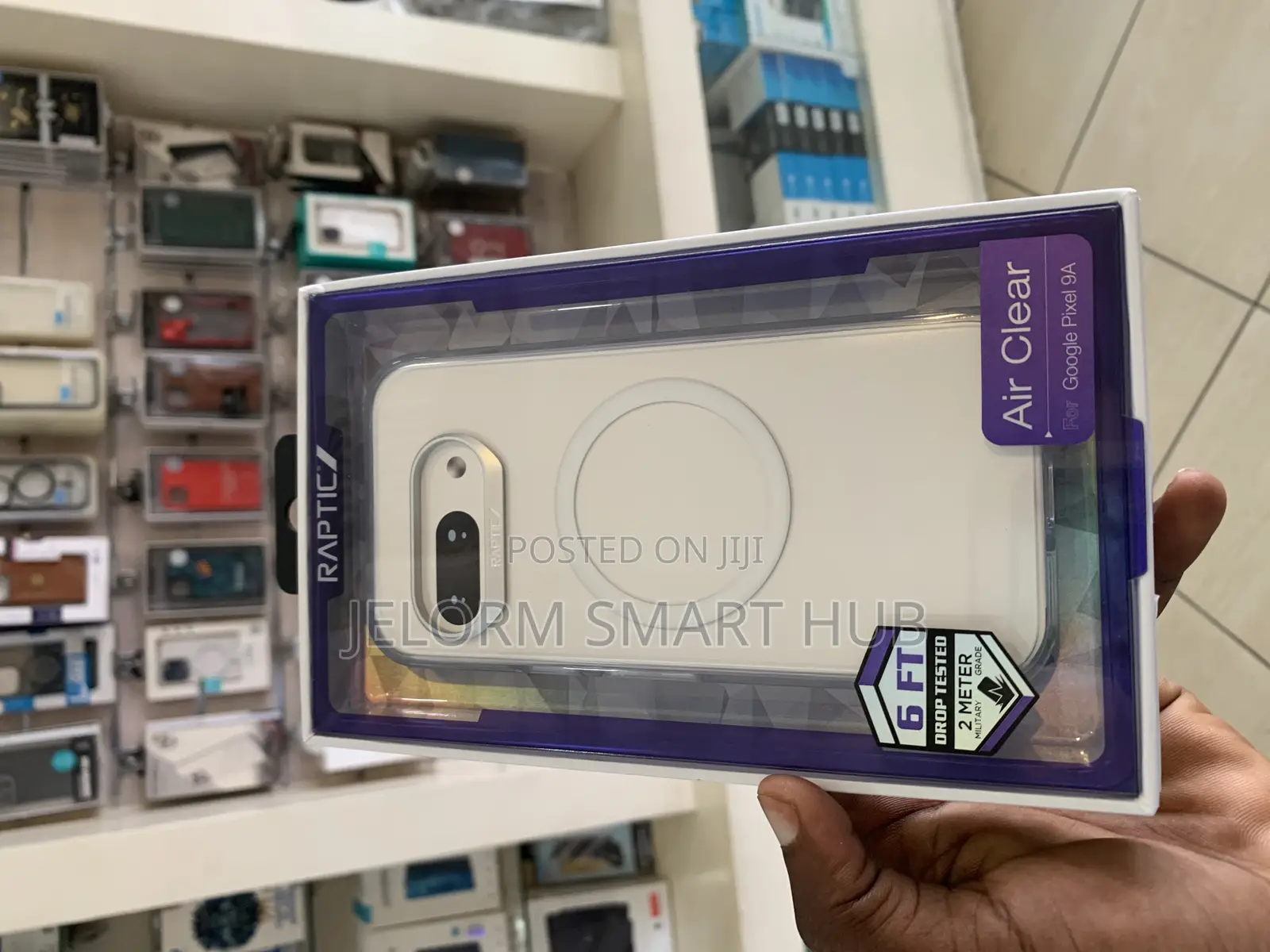 Pixel 9a Raptic Air Clear Case