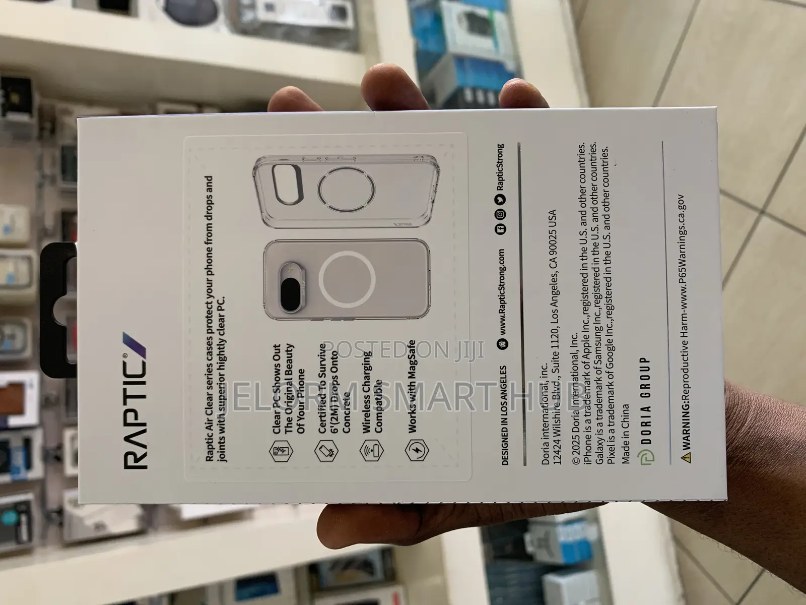 Pixel 9a Raptic Air Clear Case