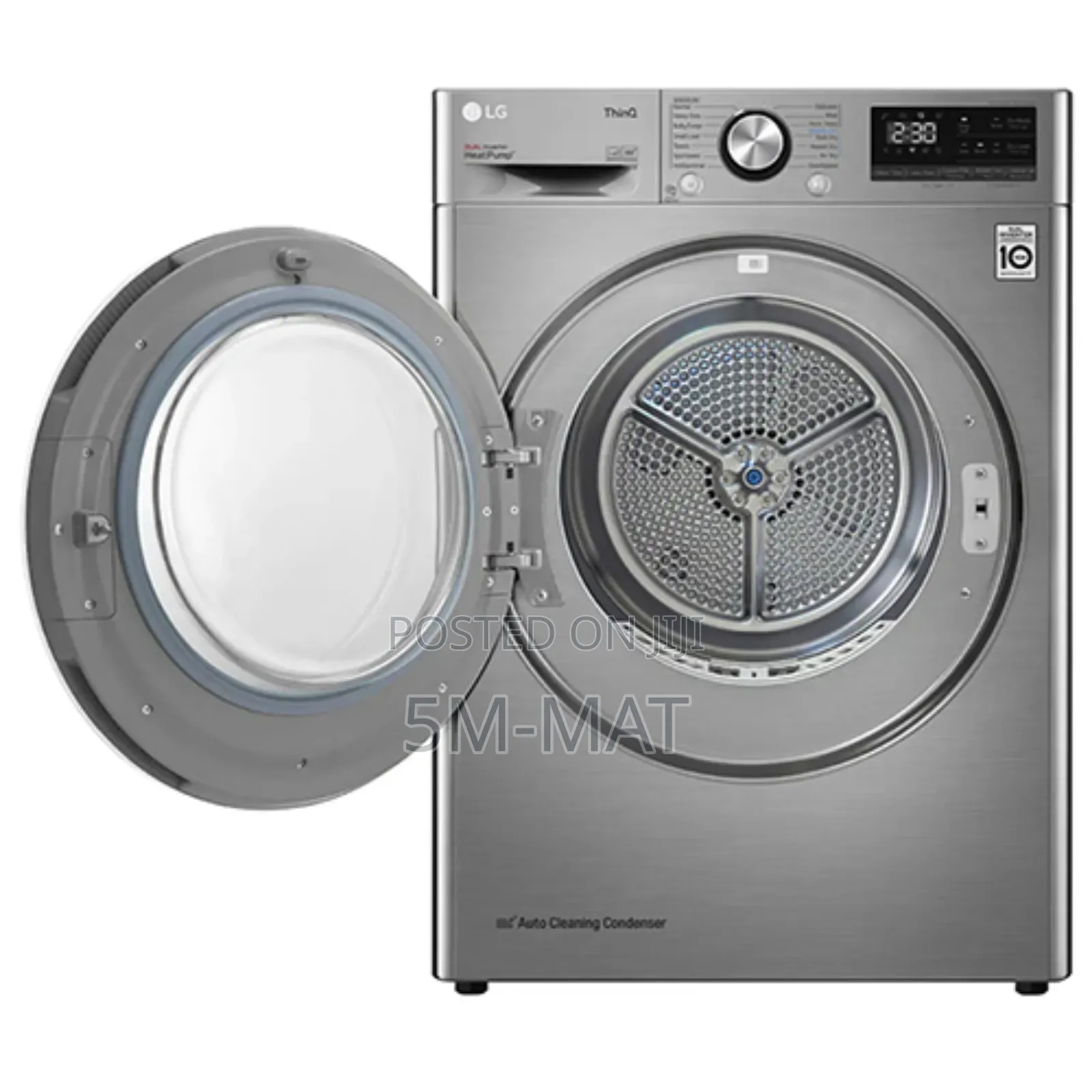 Heat Pump Dryer Thinq Lg 9kg Dual Inverter – Rh90v9pv8n