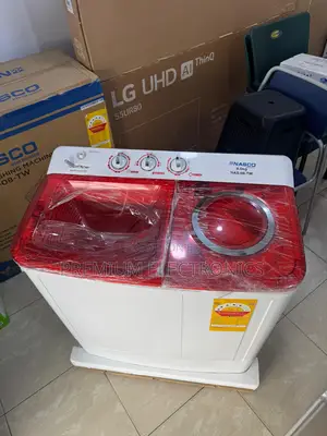 Nasco 8kg Powerful Motor Twin Top Semi Auto Washing Machine