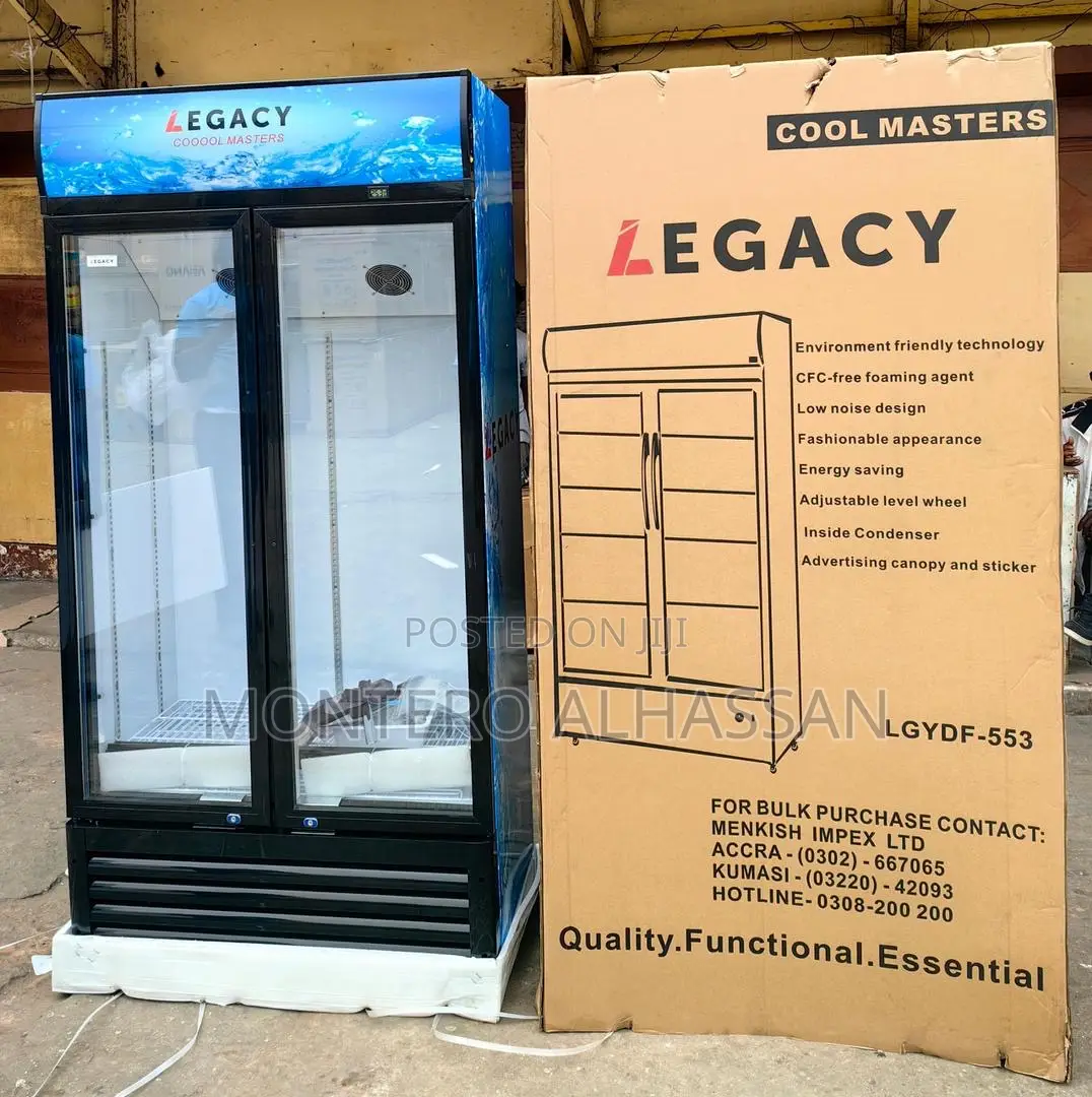 Legacy 553 Side By Side Display Fridge