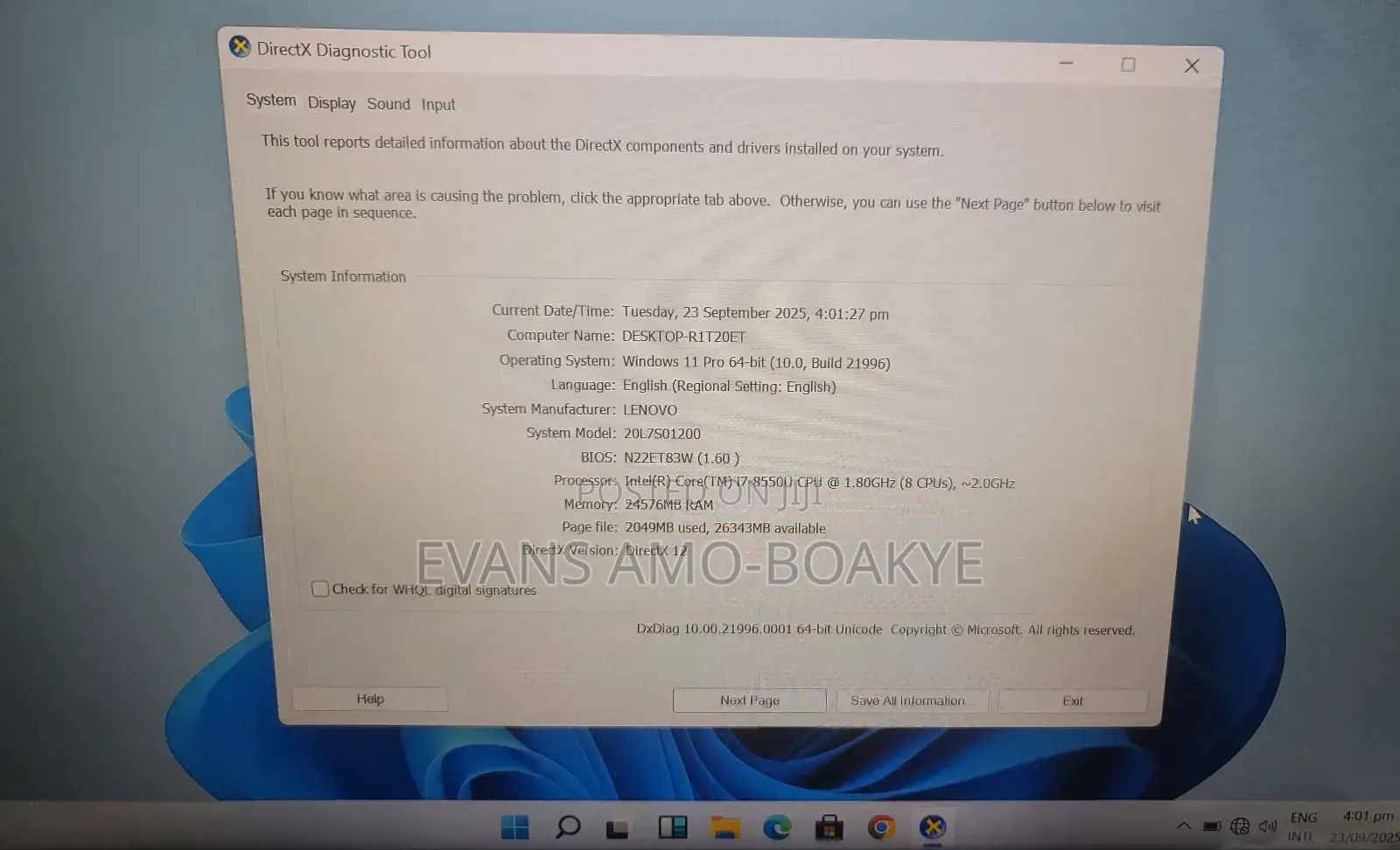 Laptop Lenovo ThinkPad T480s 24GB Intel Core I7 SSD 256GB