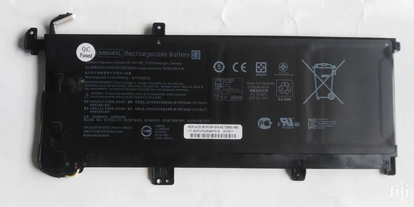 Original HP Laptop Mb04xl Battery for HP ENVY X360 M6