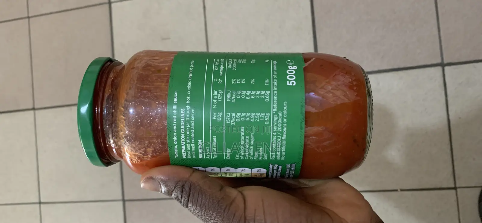 Tomato Chilli Pasta Sauce