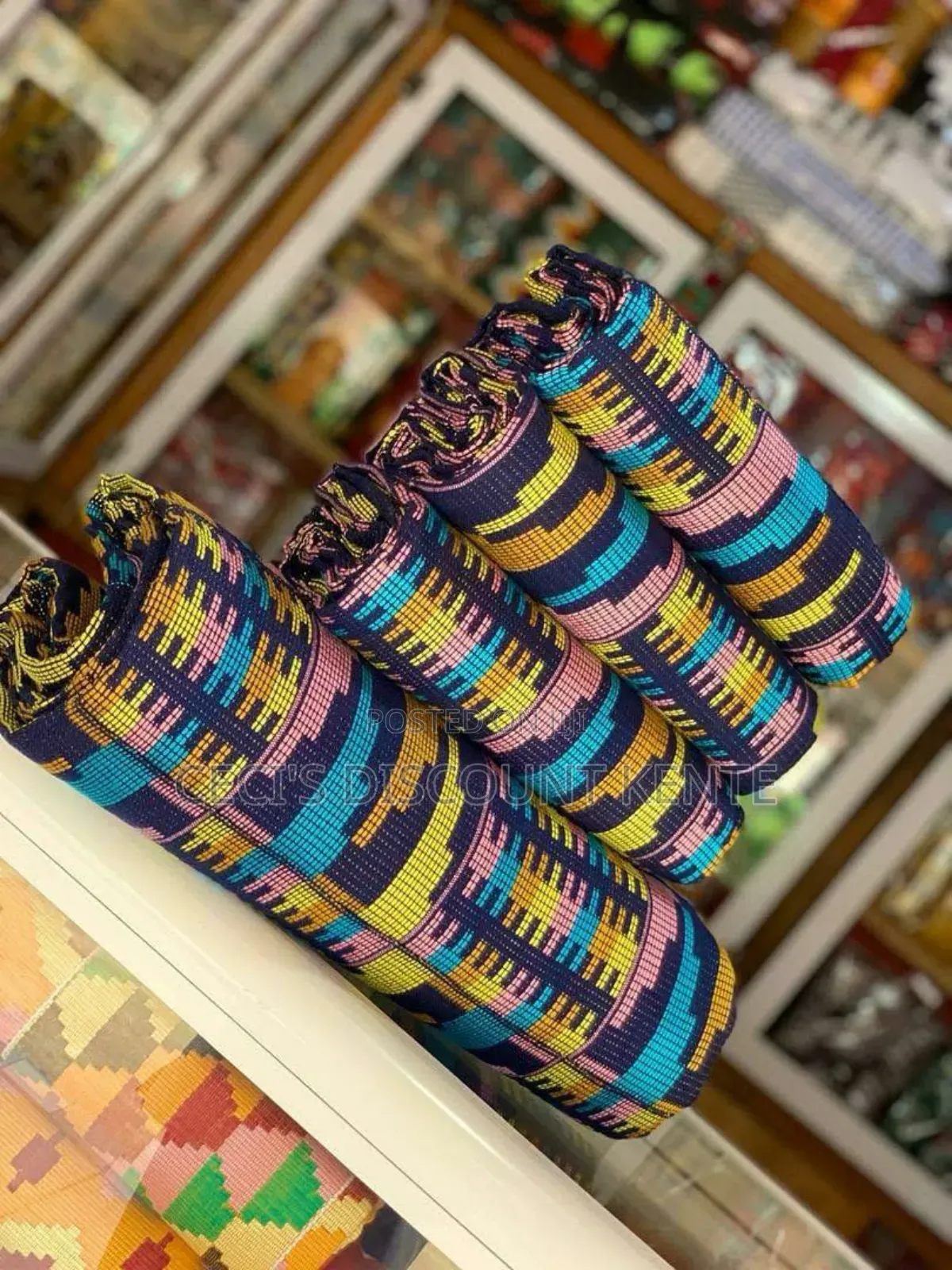 Original Couples Bonwire Kente for Traditional Weddings