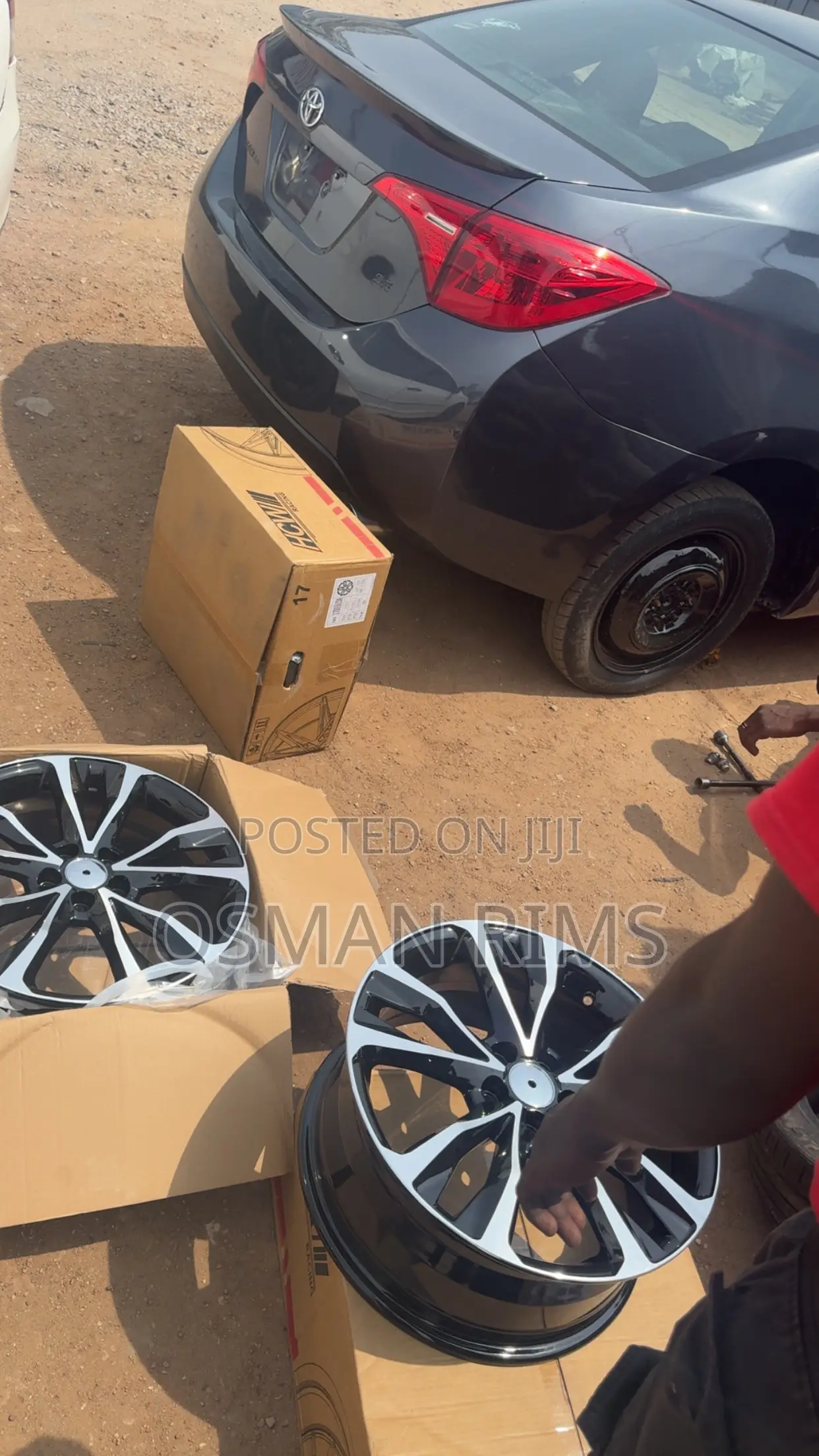 Four Set Corolla Rims