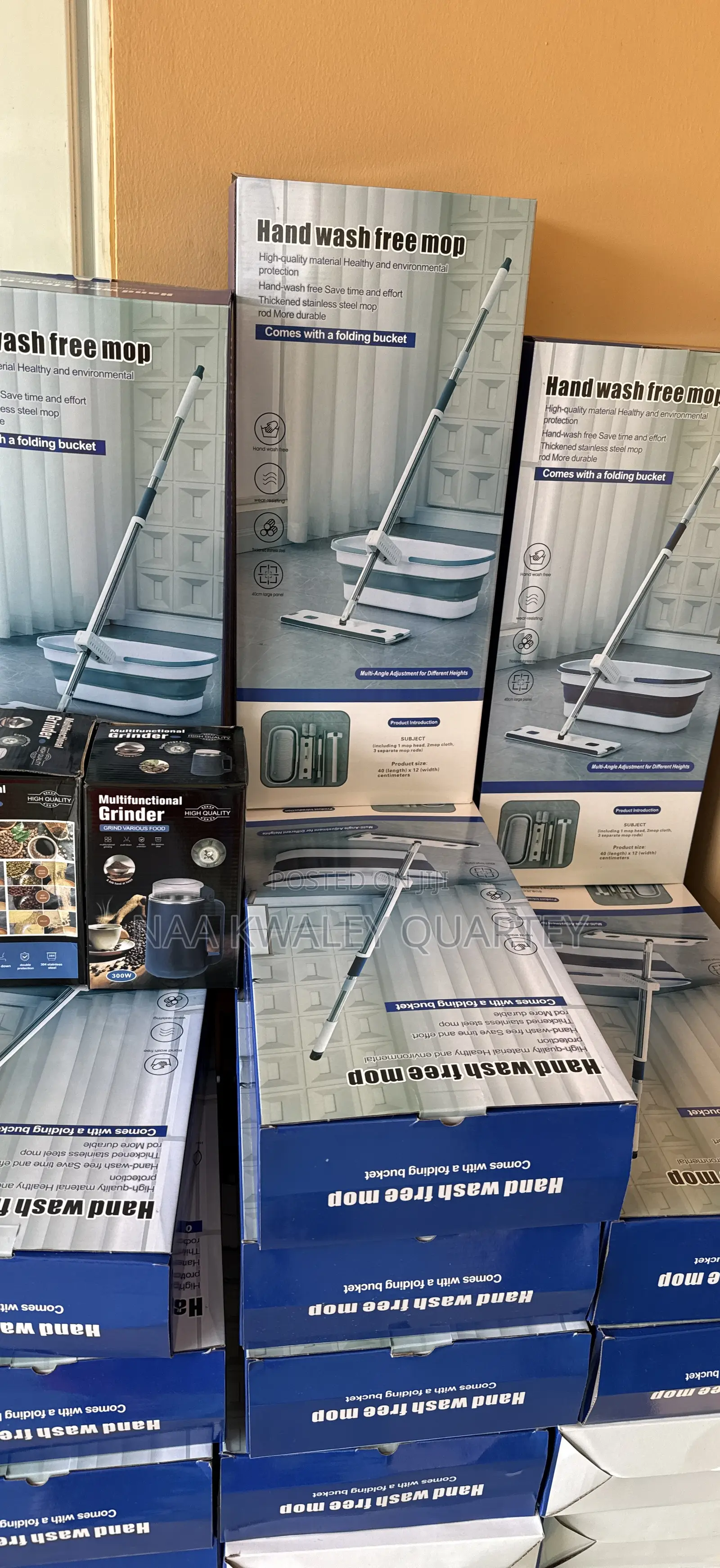 Mop Bucket and Mop Set