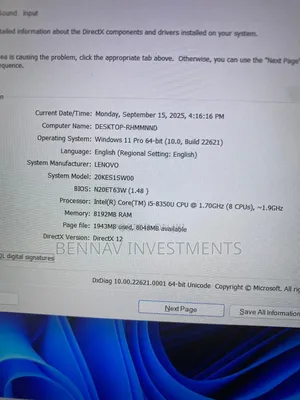 Laptop Lenovo ThinkPad X280 8GB Intel Core i5 SSD 256GB