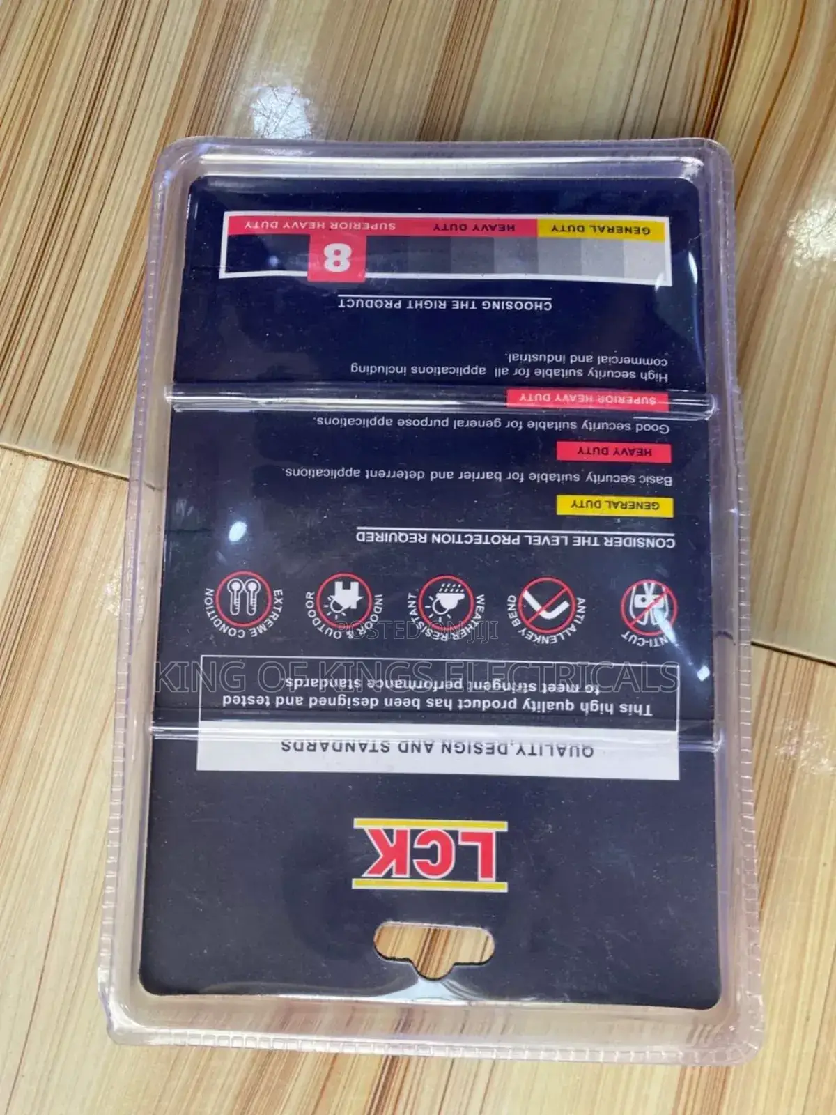 LCK Top Security Padlock – 70mm