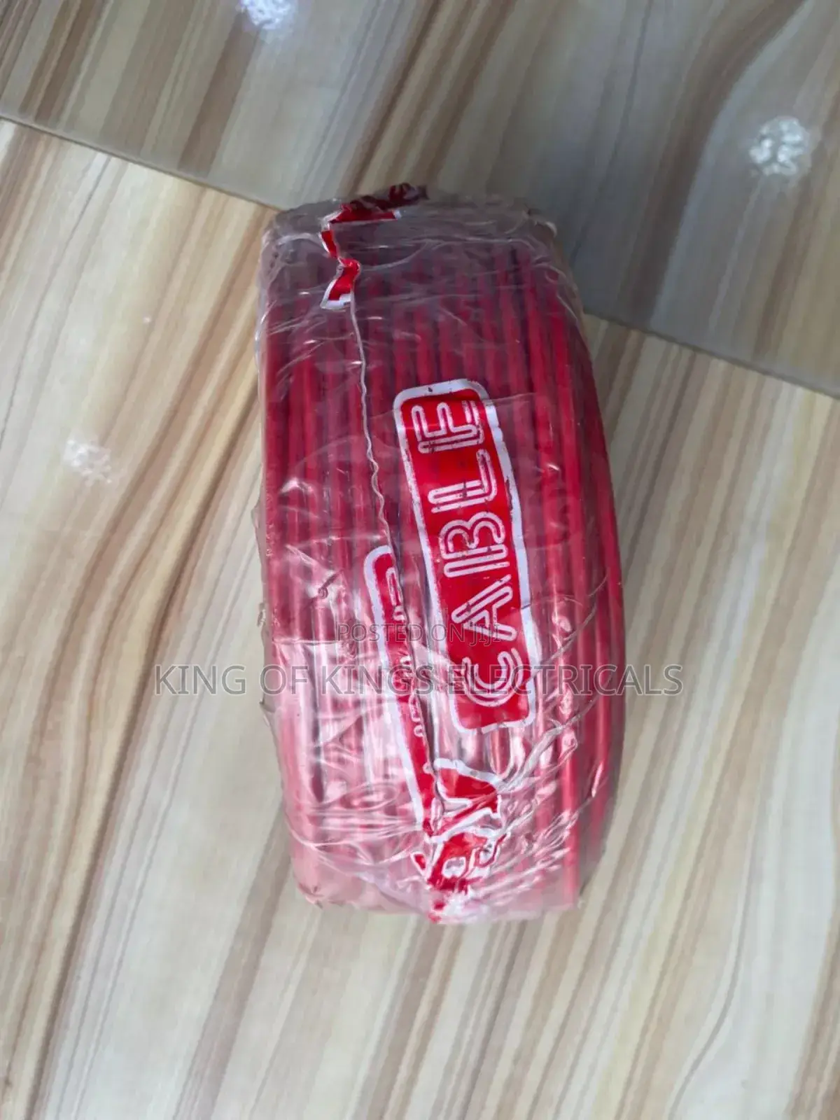 British Melody Electrical Cable – 4mm (Red)