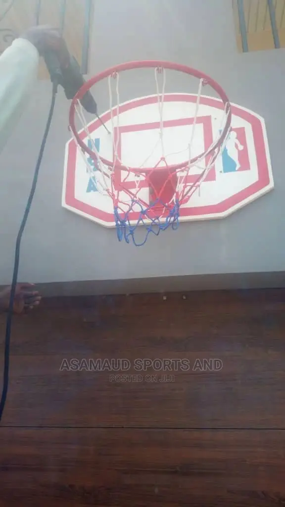 Original Set of Basketball Hoop and Back Board at Cool Price
