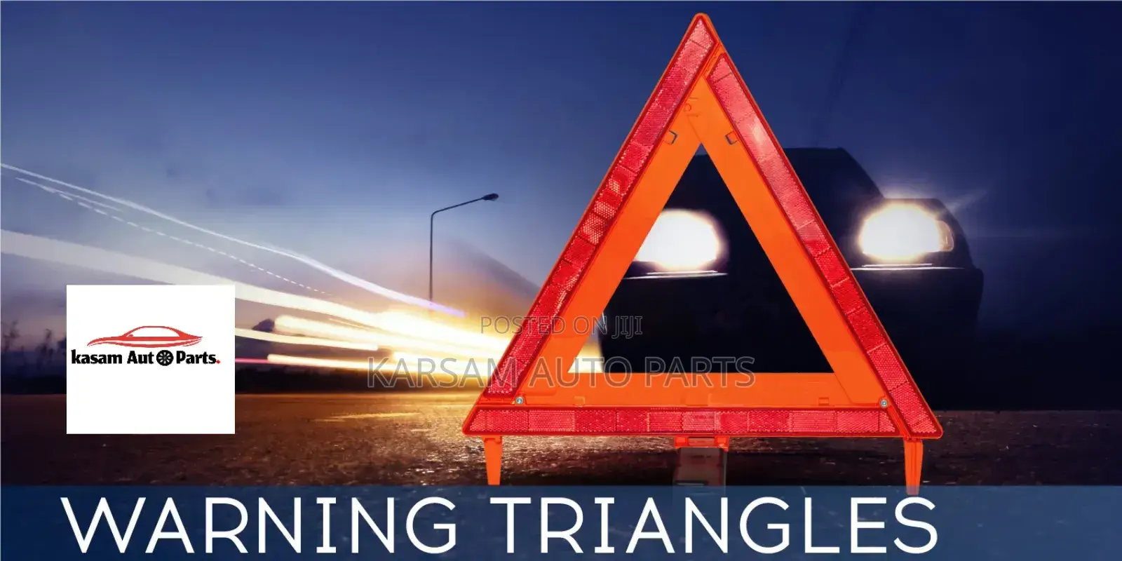 Road Safety Triangle Cross