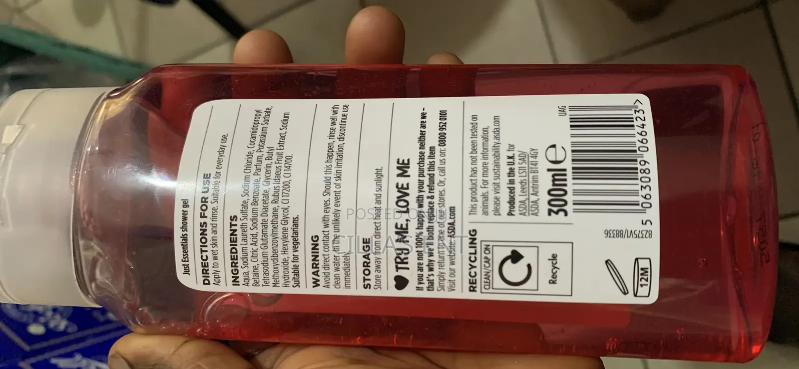 Asda Shower Gel