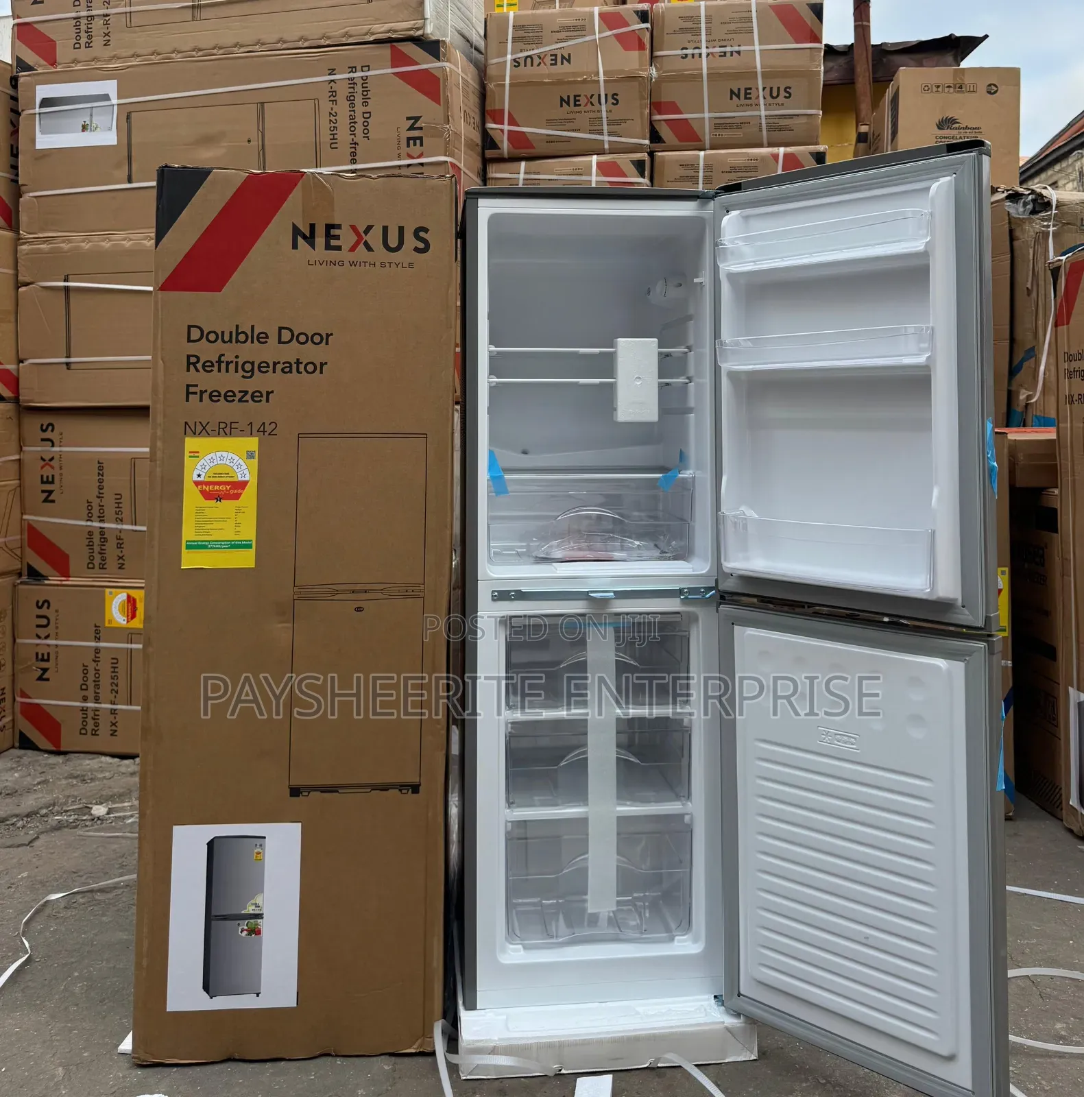 142l Nexus Double Door Fridge Promo 2650gh