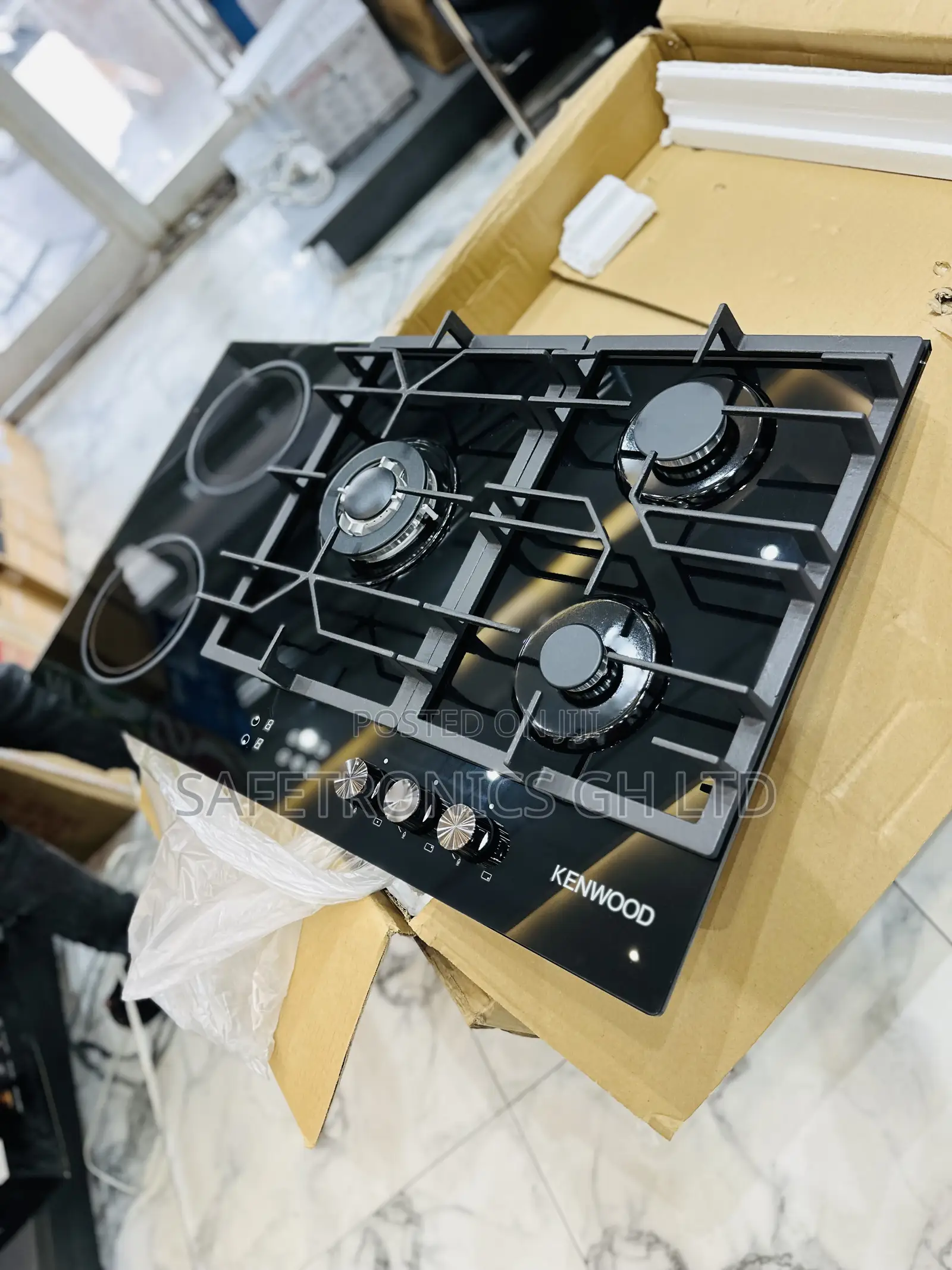Locate Us at Adabraka for 90cm Hon 3-2 Gas Electric Built in Cooker
