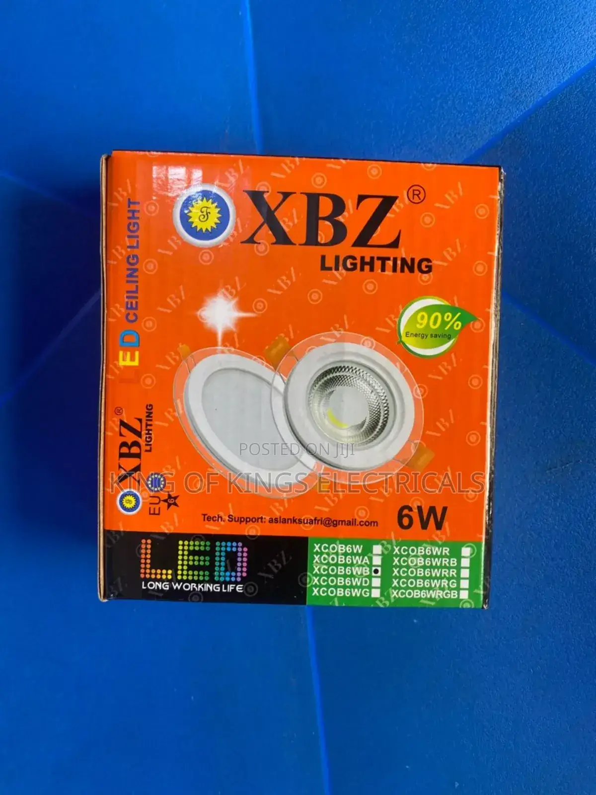 XBZ Lighting 6w Led Ceiling Light(Conduit)(White and Blue Colour)