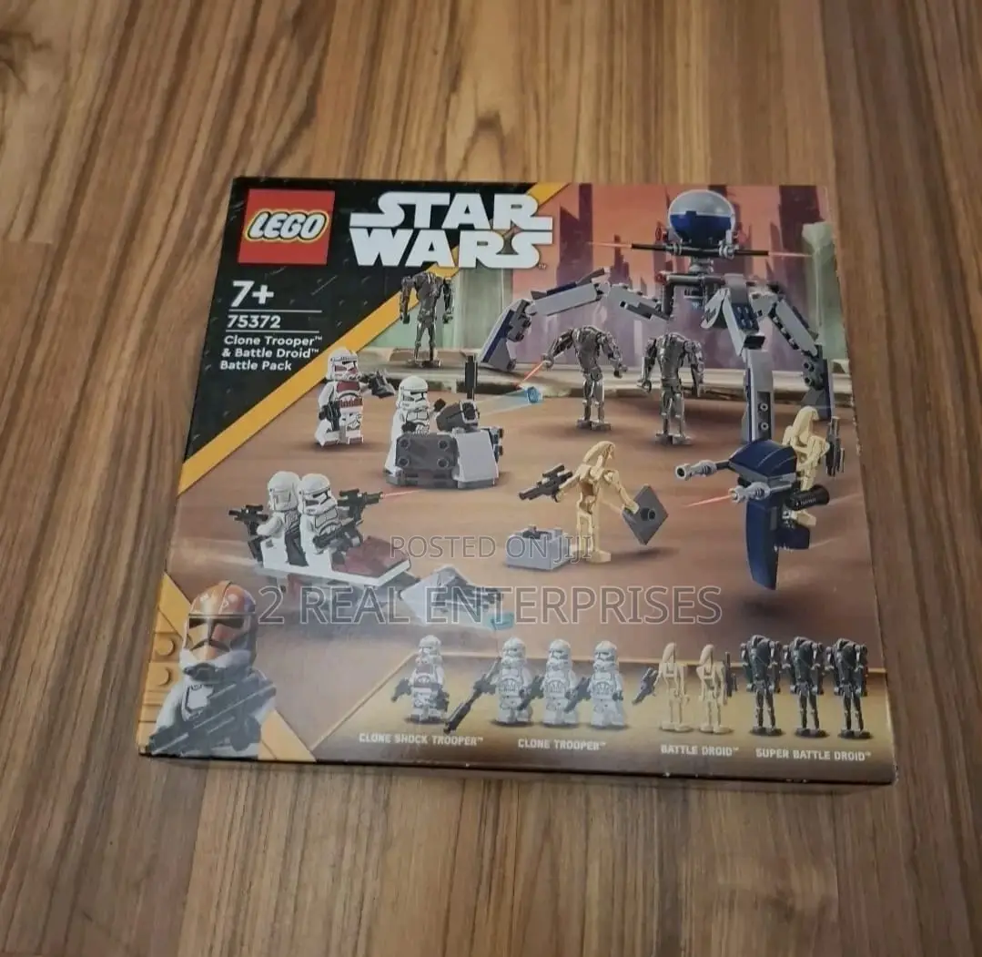 Lego Star Wars Clone Trooper Battle Droid Battle Pack Gift Box