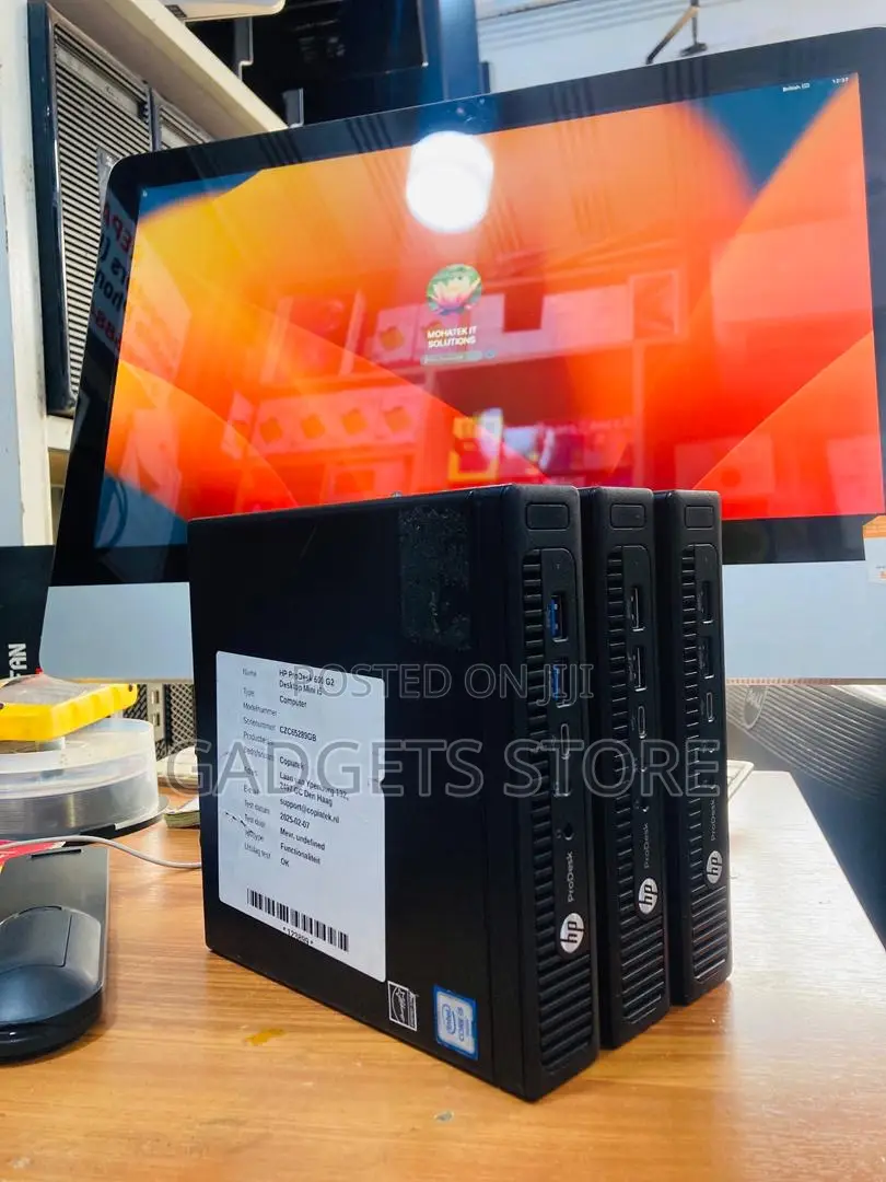 Desktop Computer HP ProDesk 600 G3 8GB Intel Core I5 SSD 128GB