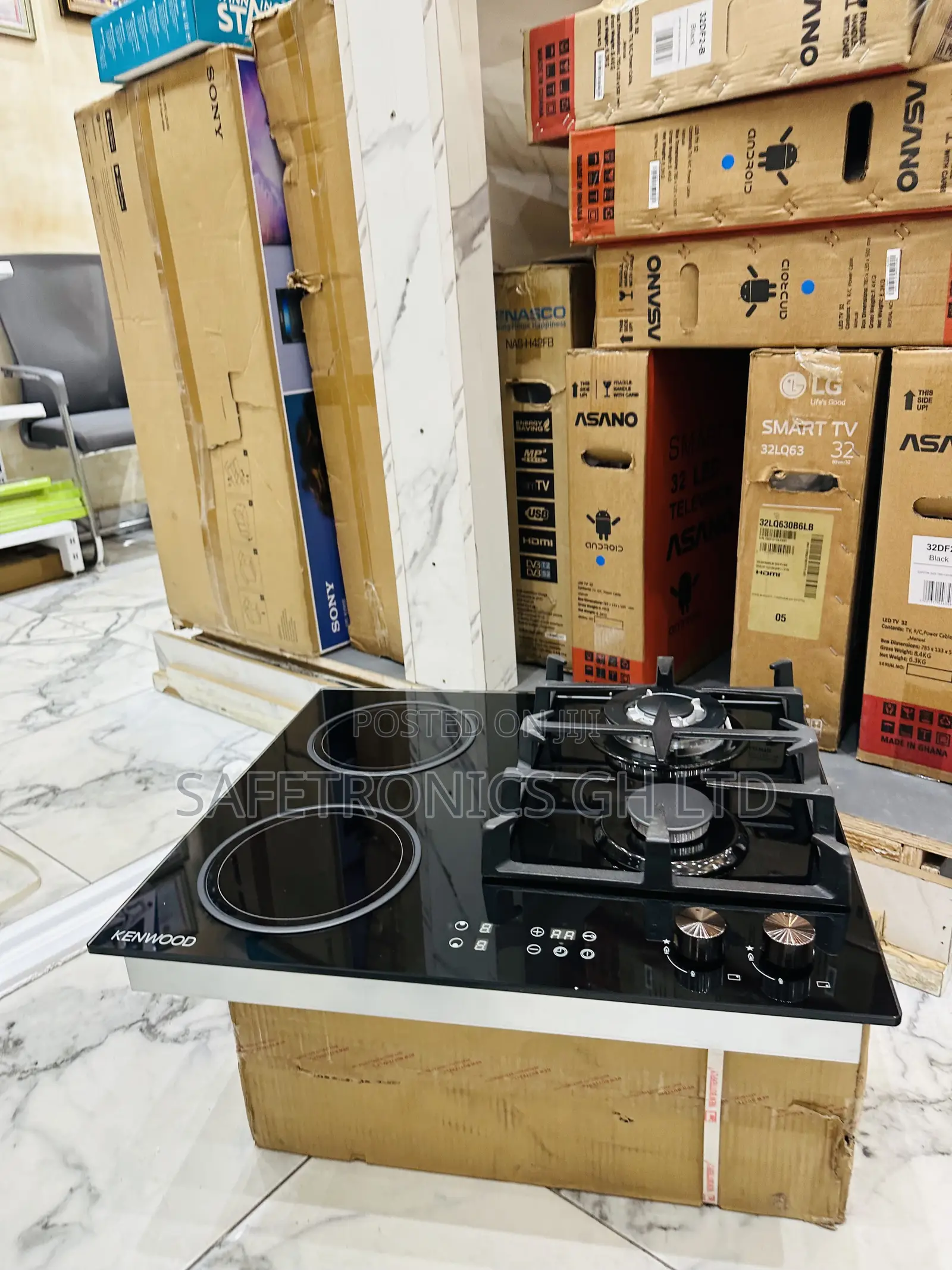 Affordable Price Kenwood Electric Gas 3-2 Hob Built Stove