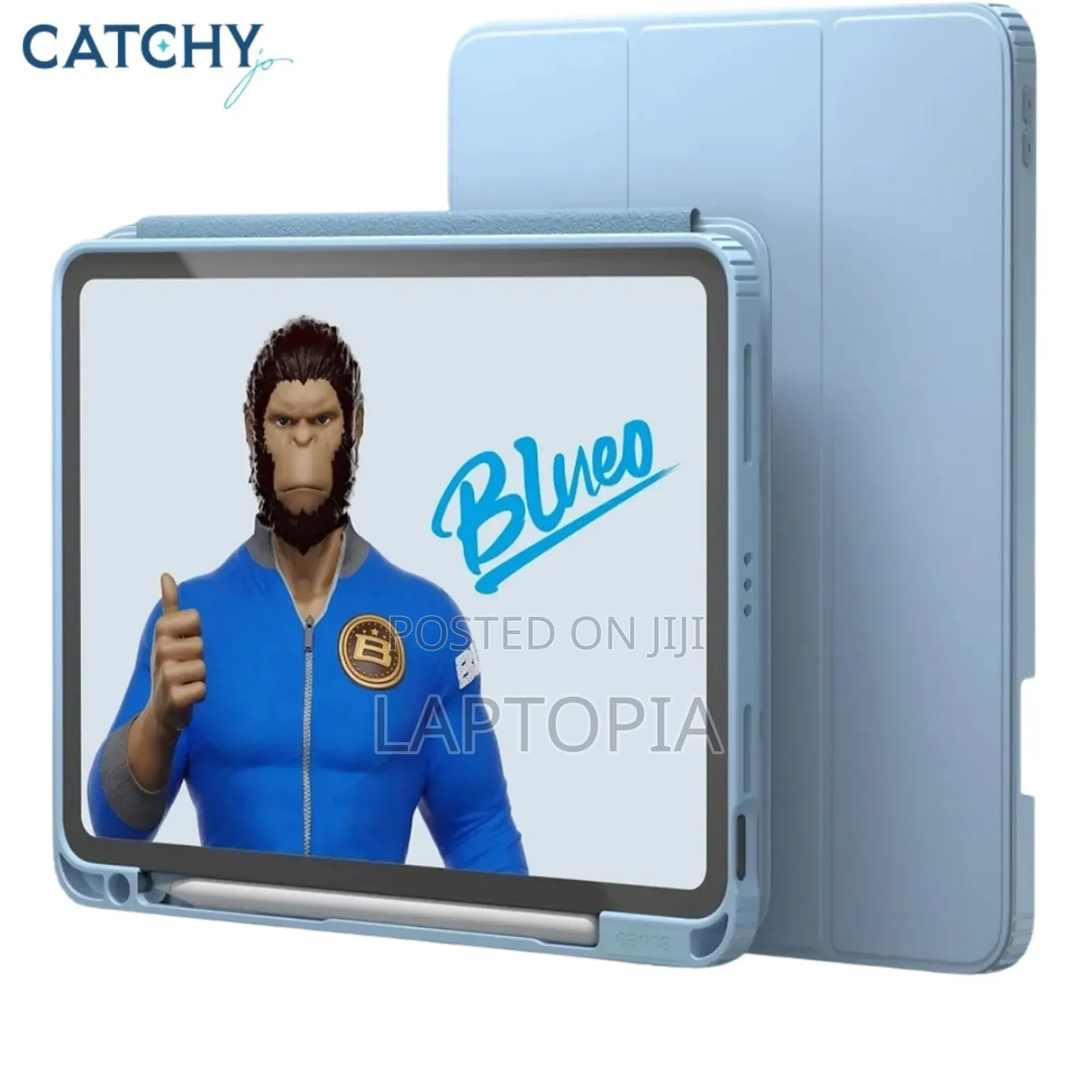 Blueo iPad Leather Case – 10.9" With Pen Slot