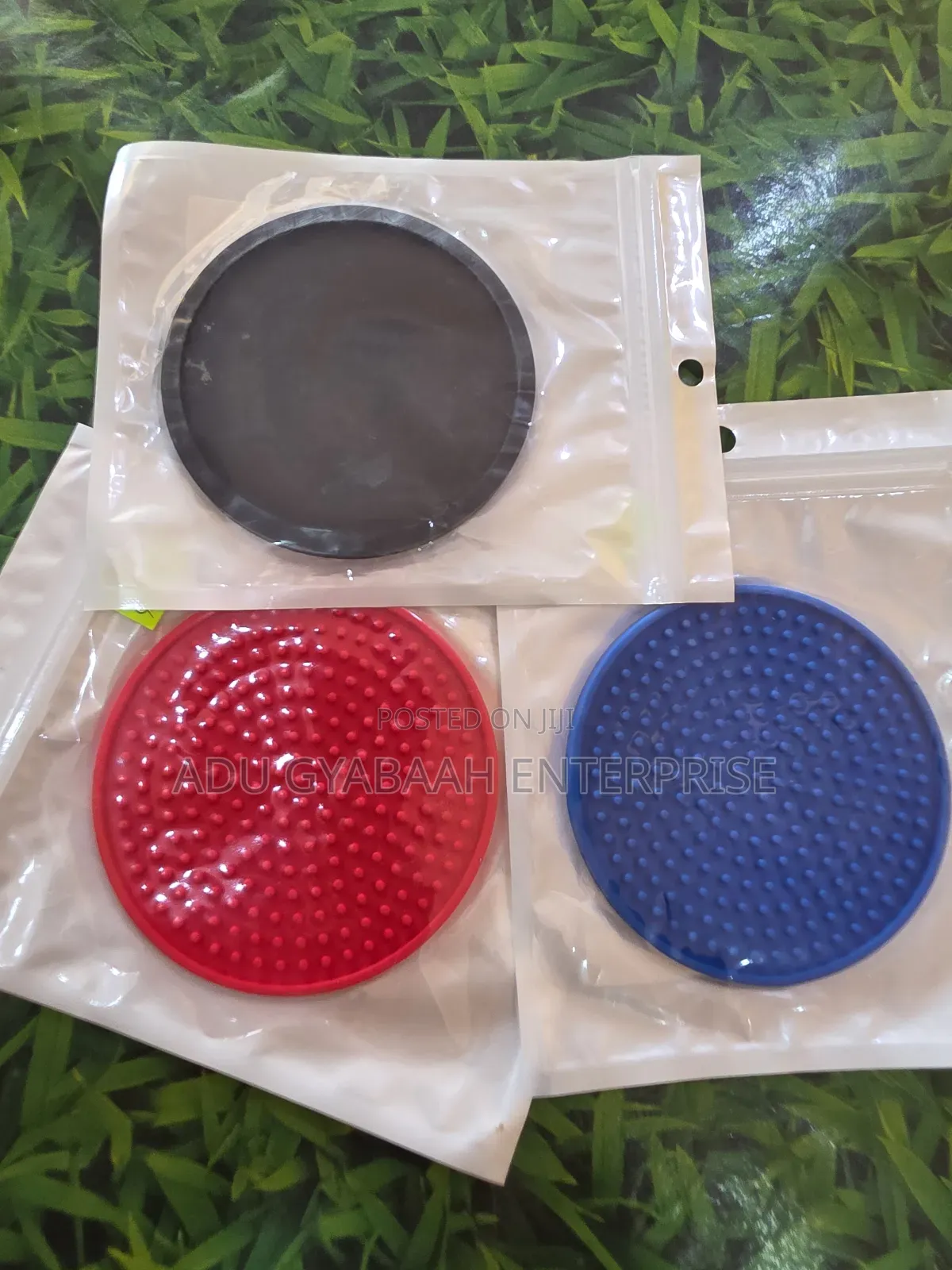 Non Slip Spill Mat/Bar Mat (Round 10cm )